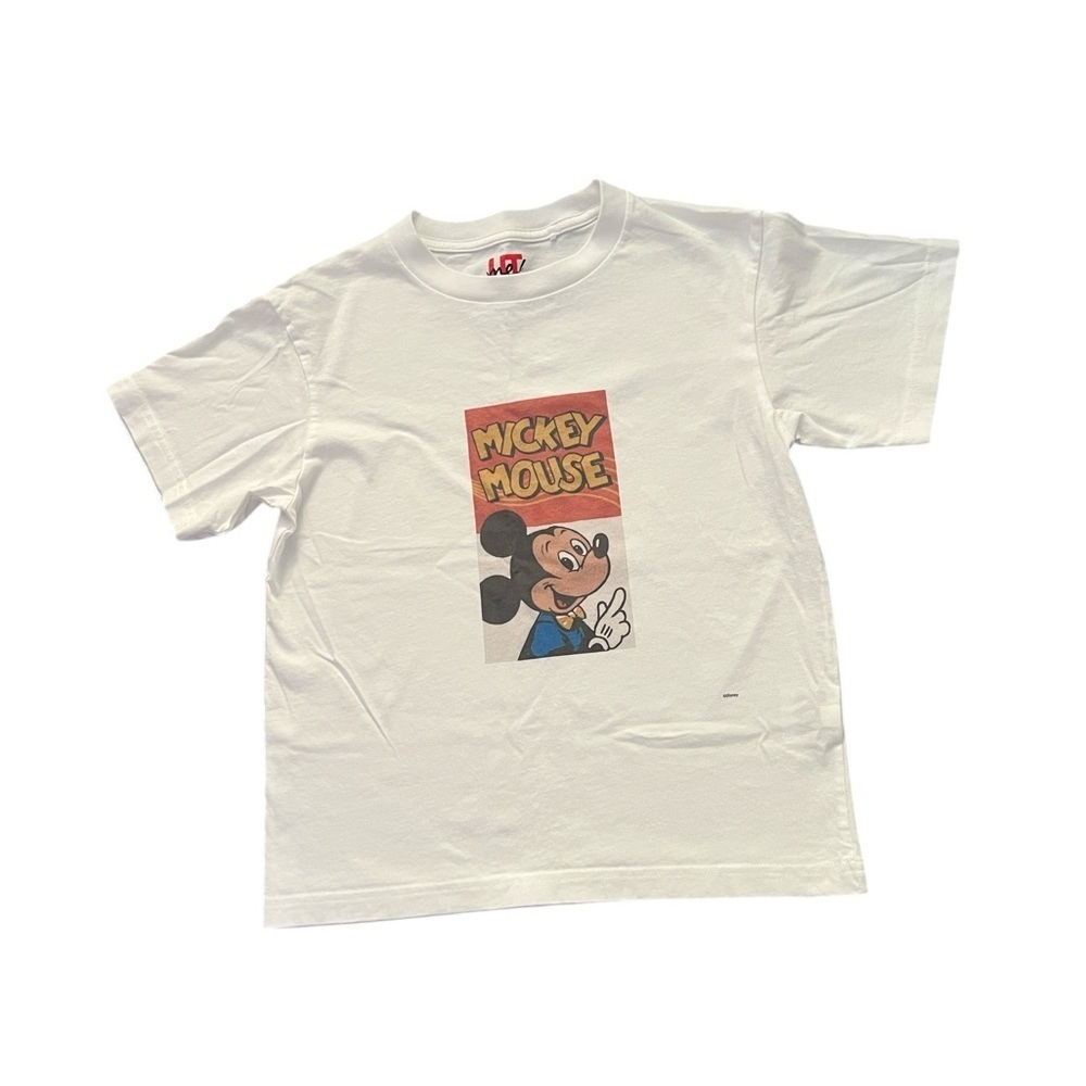 Mickey Mouse White Kids T-Shirt size 7-8